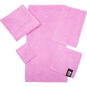 ROSS Waschhandschuh »Cashmere feeling«, (6 St.) mauve Größe