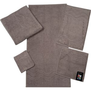 ROSS Gästehandtuch »Cashmere feeling«, (6 St.) flanell Größe