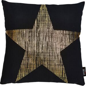 done.® Dekokissen »Stone Star« goldfarben + bedruckt Größe B/L: 45 cm x 45 cm