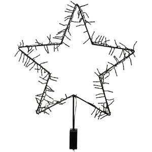 Creativ light LED Stern »Weihnachtsstern, Weihnachtsdeko«, 160 LED schwarz Größe