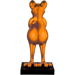 Casablanca by Gilde Tierfigur »Skulptur Frosch orange« orange Größe