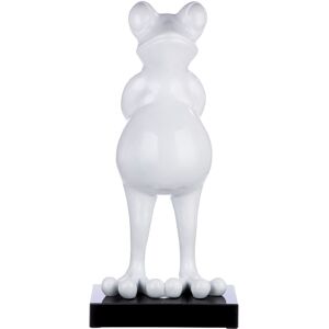 Casablanca by Gilde Tierfigur »Skulptur Frosch weiss« weiss Größe