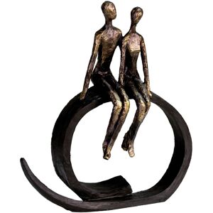 Casablanca by Gilde Dekofigur »Skulptur Close« bronzefarben Größe