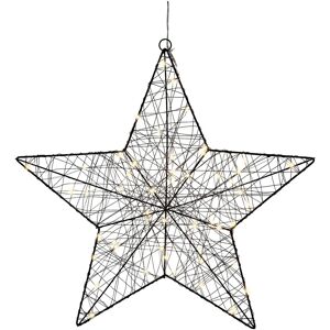 Creativ light LED Stern »Weihnachtsstern, Weihnachtsdeko« schwarz Größe
