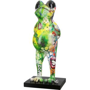 Casablanca by Gilde Tierfigur »Skulptur Frosch Street Art« bunt Größe