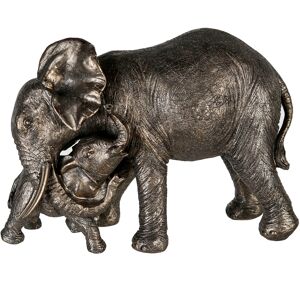GILDE Tierfigur »Elefant mit Jungem 