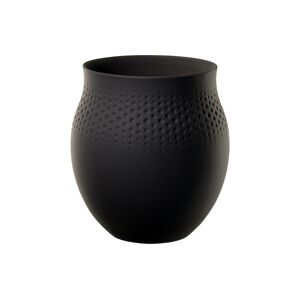 Villeroy & Boch Dekovase »Boch Vase Collier Perle« schwarz Größe