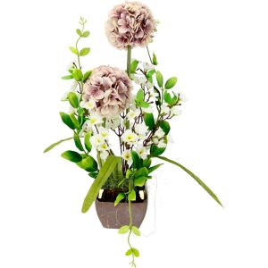 I.GE.A. Kunstblume »Arrangement Allium« mauve Größe