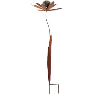locker Deko-Windrad »Rusty Flower« bunt Größe