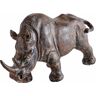 HOFMANN LIVING AND MORE Tierfigur »Nashorn« braun antik Größe