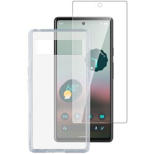 4smarts Backcover »360° Starter Set (X-Pro Glas + Case) - Google Pixel 6a« Transparent Größe