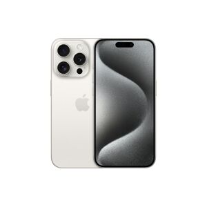 Apple iPhone 15 Pro, 256 GB, Titan Weiss Titan Weiss Größe