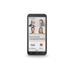 Emporia Smartphone »5 mini 64 GB«, Schwarz, silberfarben, 12,52 cm/4,95 Zoll,... Schwarz, silberfarben Größe