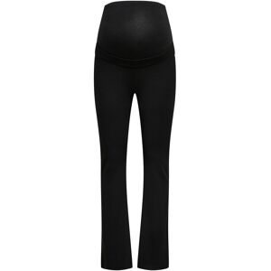 ONLY MATERNITY Umstandsleggings »OLMNELLA FLARED PANT JRS NOOS« Black Größe XS (34)