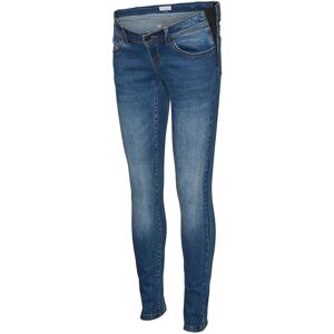 Mamalicious Slim-fit-Jeans »MLEVANS SLIM JEANS W. ELASTIC« Light Blue Denim Größe 29