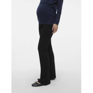 Mamalicious Stretch-Umstandshose »MLLUNA JRS PINTUCK FLARE PANT A. NOOS« Black Größe XL (42)