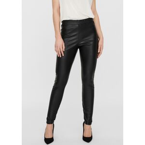 Vero Moda Lederimitathose »VMGANA MR PL LEGGING« black Größe XL