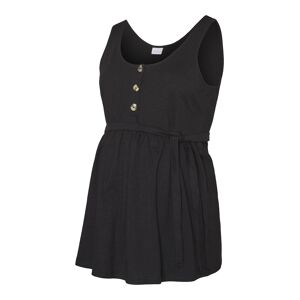 Mamalicious Umstandsshirt »MLEVI LIA S/L JRS TOP 2F A. NOOS« Black Größe M (38)