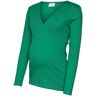 Mamalicious Umstandsshirt »MLEMILY TESS L/S JRS TOP 2F A.« Pepper Green Größe M (38)