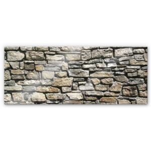 Wall-Art Küchenrückwand »Steinoptik 3D Natursteinmauer«, (Set, 1 tlg.) bunt Größe