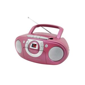 Soundmaster CD-Radiorecorder »SCD5100PI Pink«, (FM-Tuner) Pink Größe