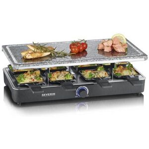 Severin Raclette »RG2378 8 Perso«, 8 St. Raclettepfännchen, 1300 W schwarz Größe