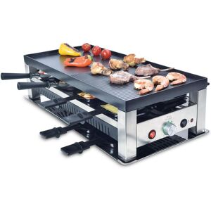 Solis OF SWITZERLAND Raclette »Typ 791 5 in 1, 8 Personen«, 8 St.... schwarz, silberfarben Größe