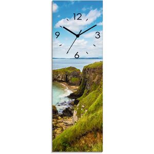 Artland Wanduhr »Küstenweg in Carrick-a-Rede« grün Größe