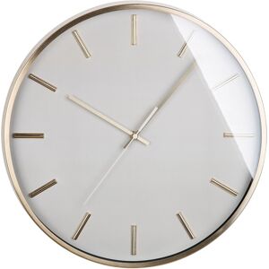 Casablanca by Gilde Wanduhr »Wanduhr Chic« champagnerfarben-weiss Größe