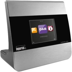 IMPERIAL Digitalradio (DAB+) »Dabman i400 Adapter Silber«, (Bluetooth-WLAN... silberfarben Größe