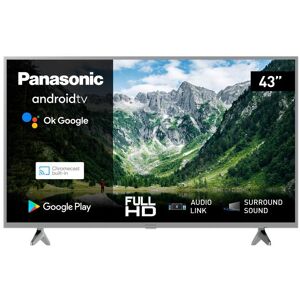 Panasonic LCD-LED Fernseher »TX-43LSW504S, 43 Full-HD«, 108 cm/43 Zoll, Full HD silberfarben Größe