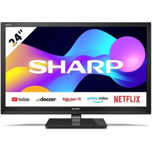 Sharp LCD-LED Fernseher »24EE3E, 24 LED-TV«, 61 cm/24 Zoll Schwarz Größe