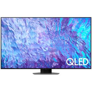 QLED-Fernseher »Samsung TV QE55Q80C ATXXN, 55 QLED-TV«, 139,7 cm/55 Zoll silberfarben Größe