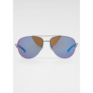 Route 66 Feel the Freedom Eyewear Pilotenbrille silberfarben-blau Größe