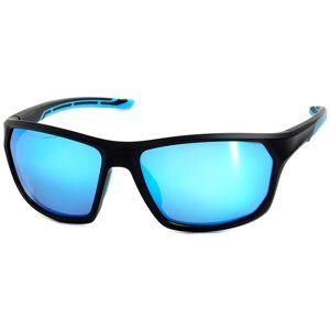 F2 Sonnenbrille schwarz-hellblau Größe