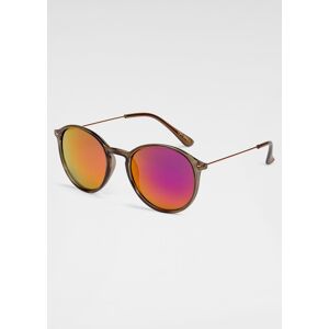 catwalk Eyewear Sonnenbrille, Filigrane Damen-Sonnenbrille mit Metallbügeln grau Größe