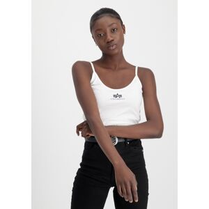 Industries Muscleshirt »ALPHA INDUSTRIES Women - Tank Tops Basic... white Größe L