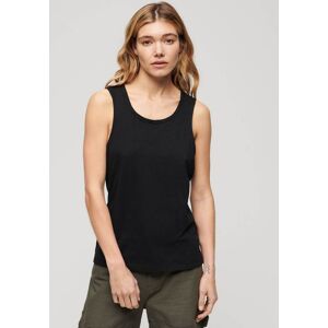 Superdry Tanktop »SCOOP NECK TANK« Black Größe XL