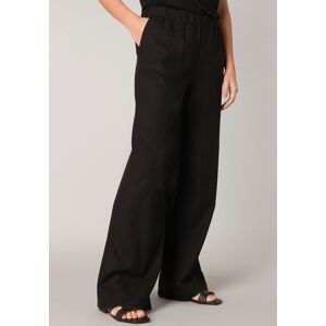 Base Level Leinenhose black Größe 42