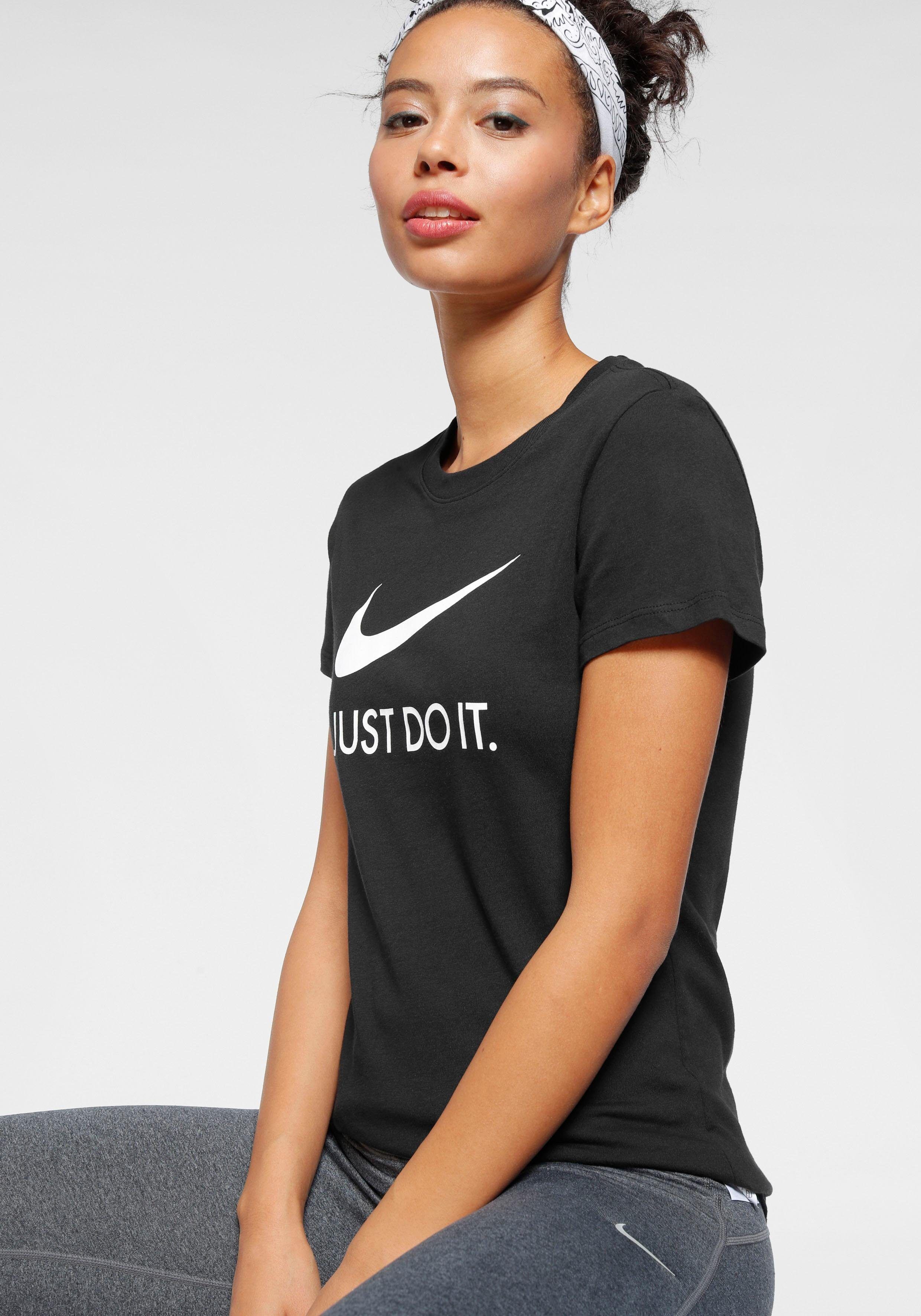 Nike Sportswear T-Shirt »WOMENS JDI T-SHIRT« schwarz Größe L (42/44) M (38/40) S (34/36) XL (46/48) XS (30/32)