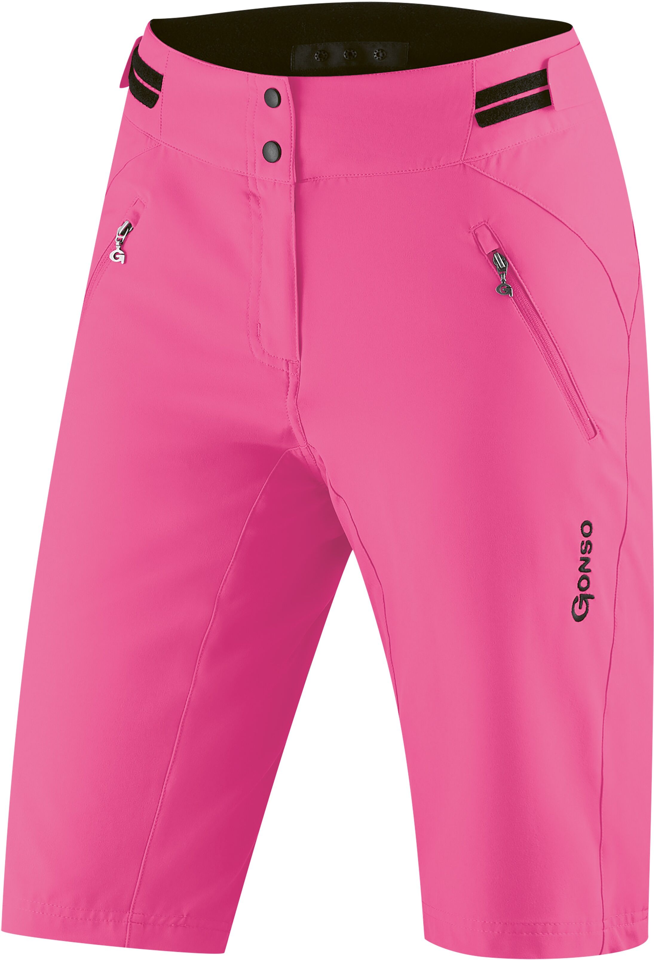 Gonso Fahrradhose »Syeni«, Strapazierfähig und formstabil Floral Pink Größe 34 36 38 40 42 44 46 48 50 52