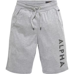 Alpha Industries Sweatshorts »Jersey Short« grey heather Größe S