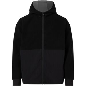 Calvin Klein Fleecejacke »BONDED FLEECE ZIP HOODED JACKET« Ck Black Größe M