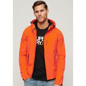 Superdry Softshelljacke »SD-HOODED SOFT SHELL TREKKER JKT«, mit Kapuze flame orange Größe L