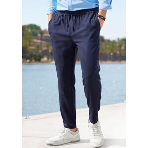 John Devin Jogger Pants, Regular Fit, Jogg Pants mit Bindeband, aus leichter... navy Größe XXL (60/62)