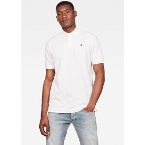 G-Star RAW Poloshirt »Dunda Polo«, Logostickerei auf der Brust weiss Größe XXL (60/62)