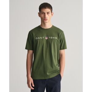 Gant T-Shirt »PRINTED GRAPHIC KA T-SHIRT« pine green Größe S