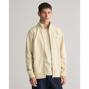 Gant Sweatjacke »REG SHIELD FULL ZIP SWEAT« silky beige Größe XXL