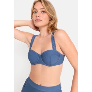 LSCN by LASCANA Bügel-Bikini-Top »Gina« rauchblau Größe 40