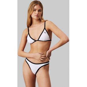 Calvin Klein Swimwear Bikini-Hose »CHEEKY BIKINI«, mit CK-Logodruck Classic White Größe L (40)